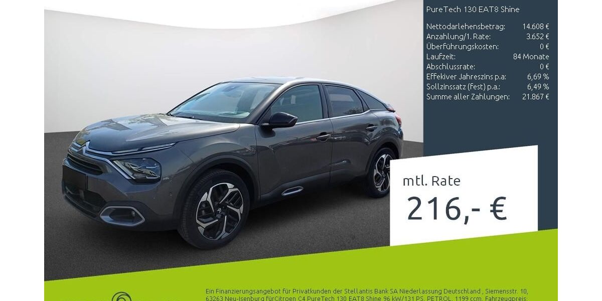 Citroen C4 26.944 km 18.260 &euro; Bocholt 46395