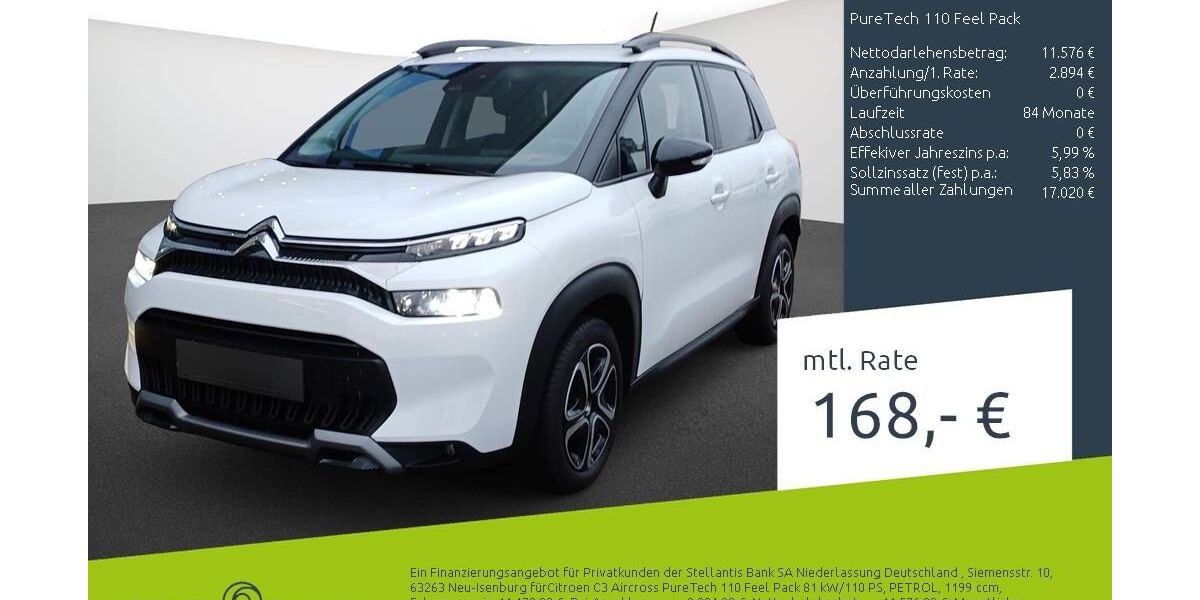 Citroen C3 Aircross 17.563 km 14.220 &euro; Borken 46325