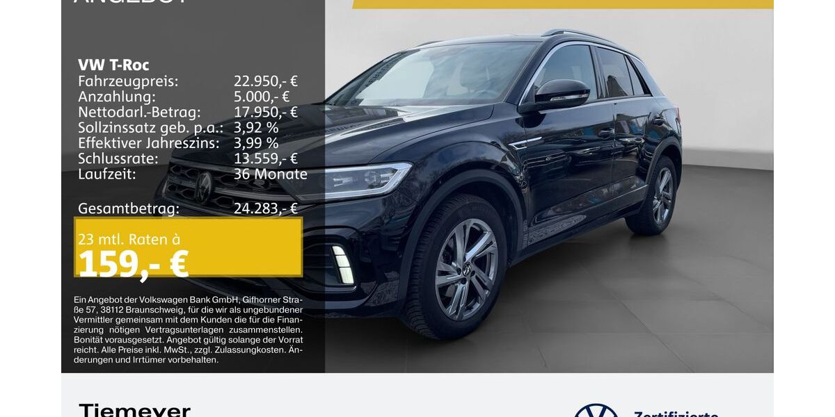 VW T-Roc 38.213 km 21.250 &euro; Duisburg 47059