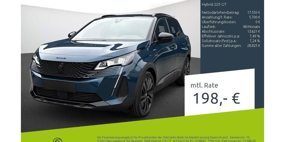 Peugeot 3008 53.000 km 23.250 &euro; Bocholt 46395