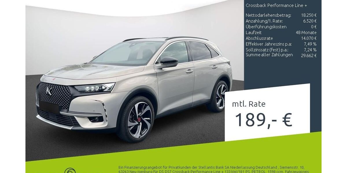 DS Automobiles DS7 (Crossback) 66.613 km 24.210 &euro; Bocholt 46395