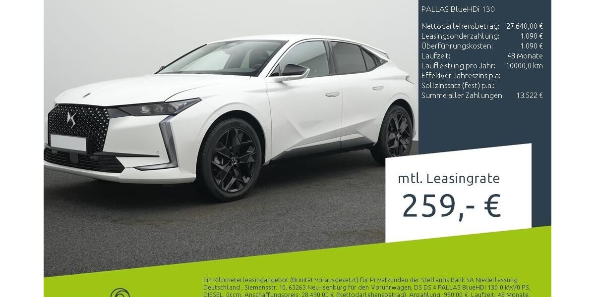 DS Automobiles DS4 13.500 km 26.960 &euro; Borken 46325