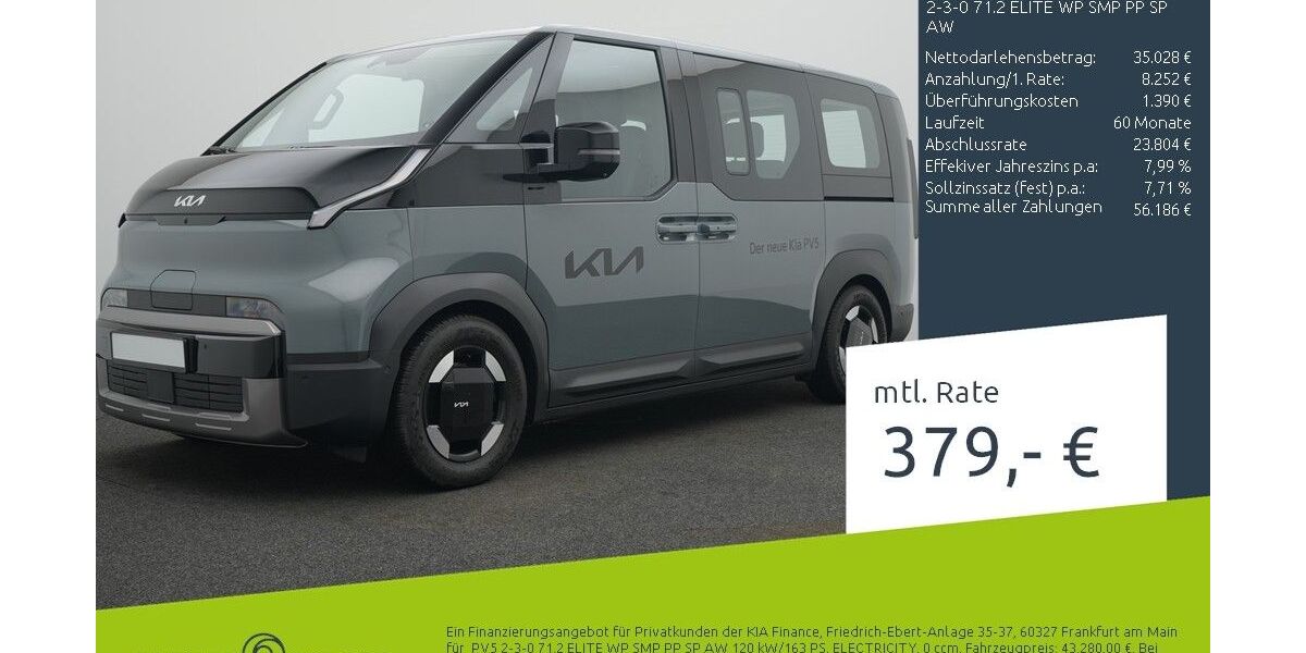 Kia PV5 4.900 km 43.389 &euro; Borken 46325