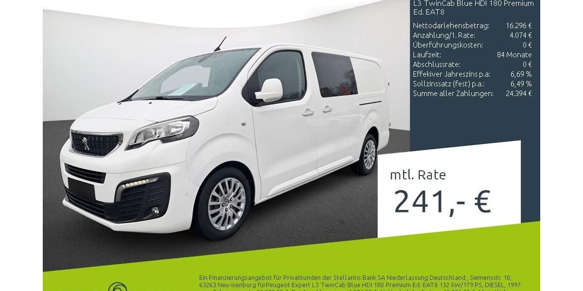 Peugeot Expert 134.697 km 19.560 &euro; Bocholt 46395