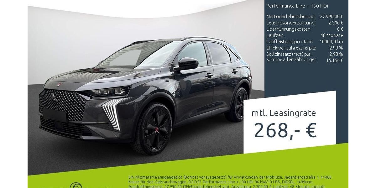 DS Automobiles DS7 (Crossback) 43.896 km 26.969 &euro; Borken 46325