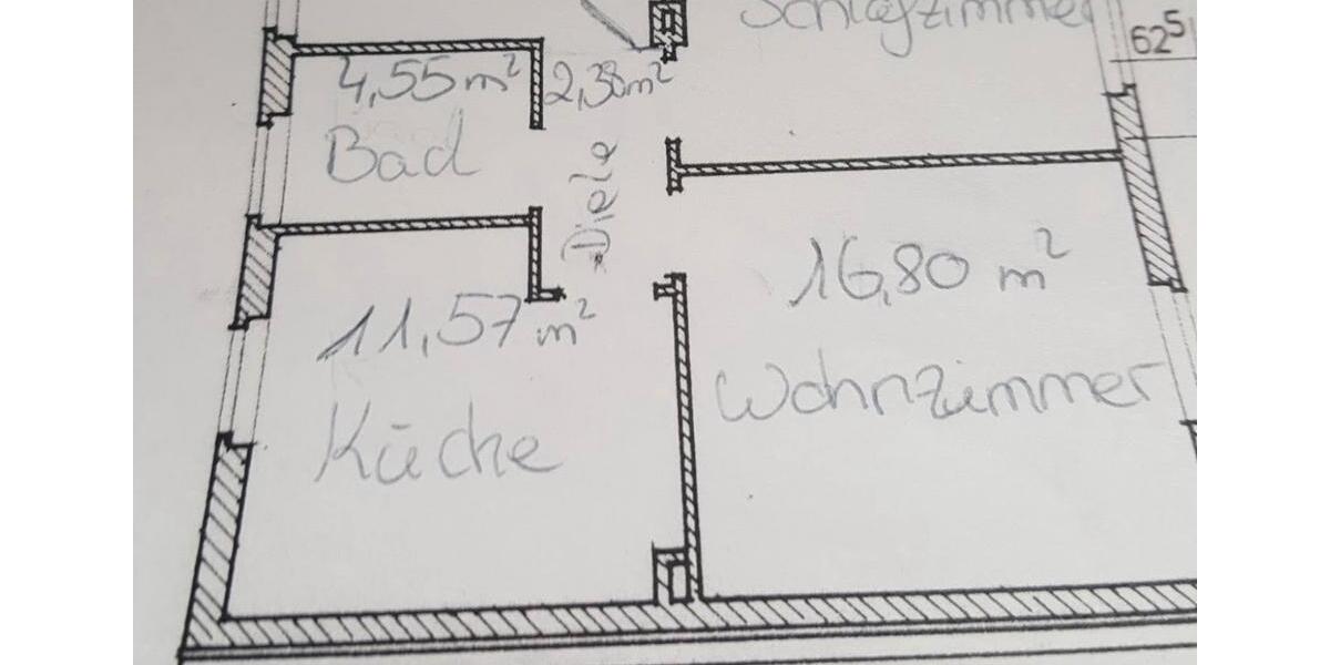 Etagenwohnung Wesel Bislich - 2 Zimmer, 52 m&sup2;, 550&euro; | Angebot:25646313