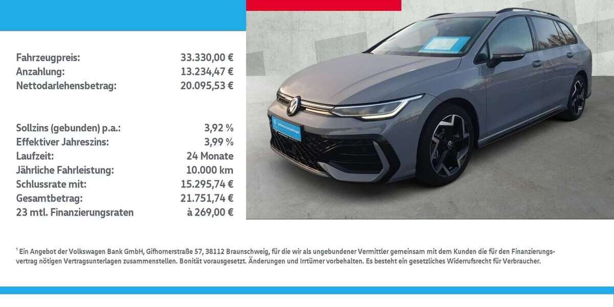 VW Golf Variant 12.568 km 33.330 &euro; Borken 46325