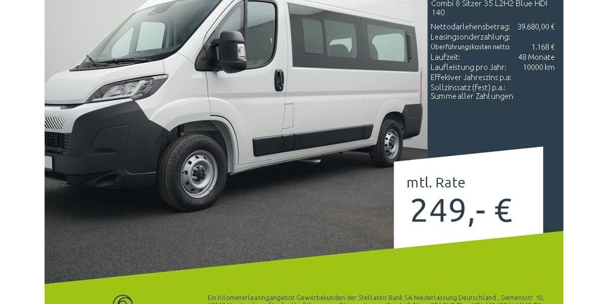 Citroen Jumper 1.500 km 38.650 &euro; Borken 46325