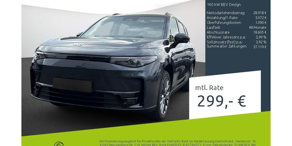 Leapmotor C10 10.000 km 31.990 &euro; Bocholt 46395