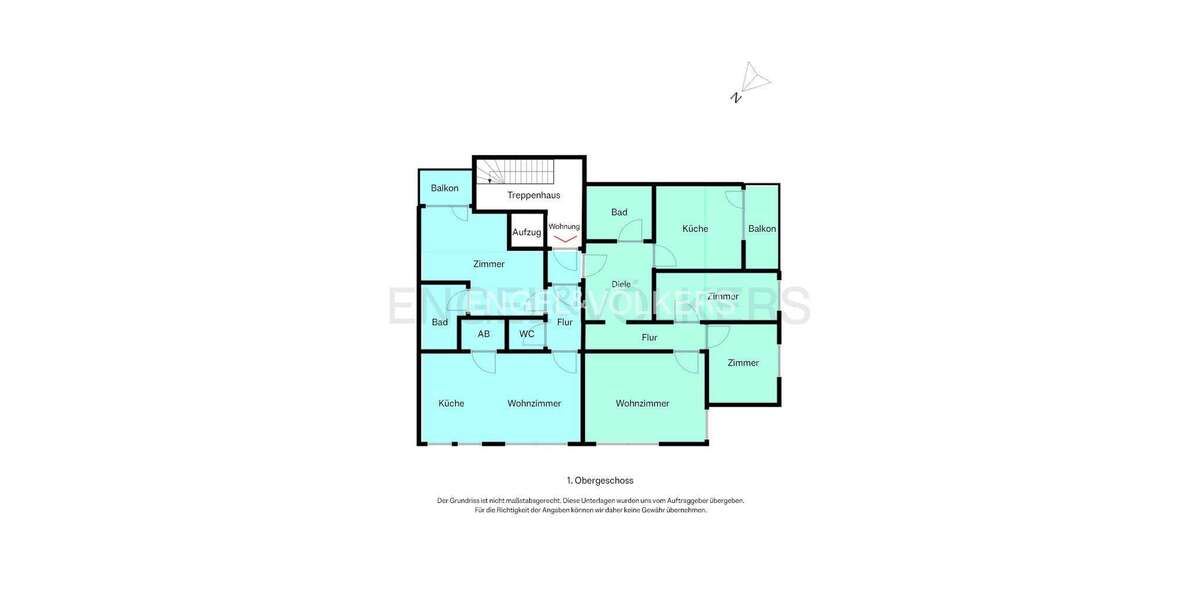 Etagenwohnung Moers - 5 Zimmer, 156 m&sup2;, 375.000&euro; | Angebot:23743226