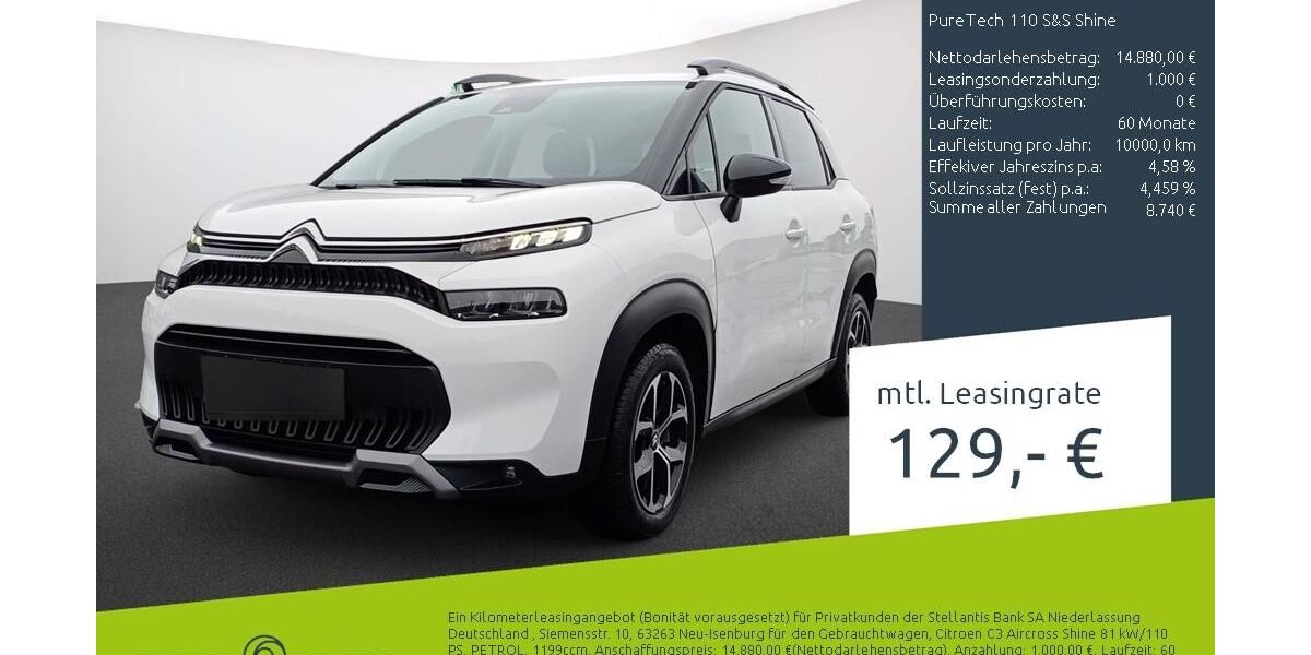 Citroen C3 Aircross 16.946 km 14.999 &euro; Borken 46325