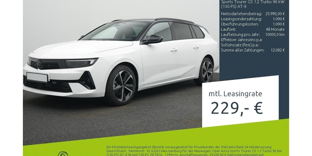 Opel Astra 8.000 km 27.890 &euro; Borken 46325