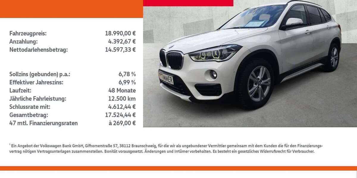BMW X1 122.000 km 18.990 &euro; Borken 46325