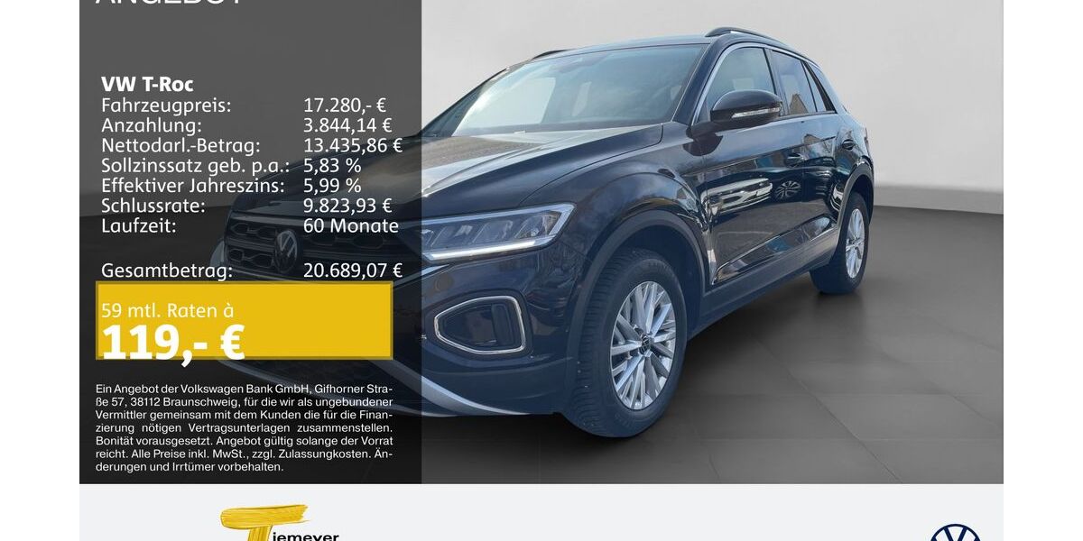 VW T-Roc 56.231 km 16.980 &euro; Duisburg 47059