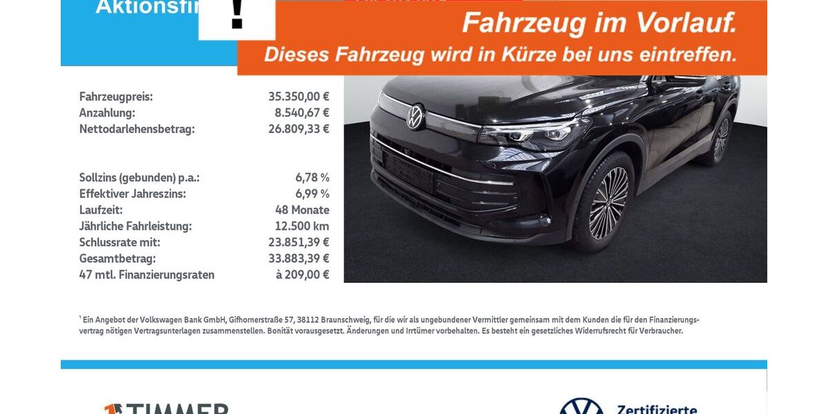 VW Tiguan 25.130 km 35.350 &euro; Borken 46325