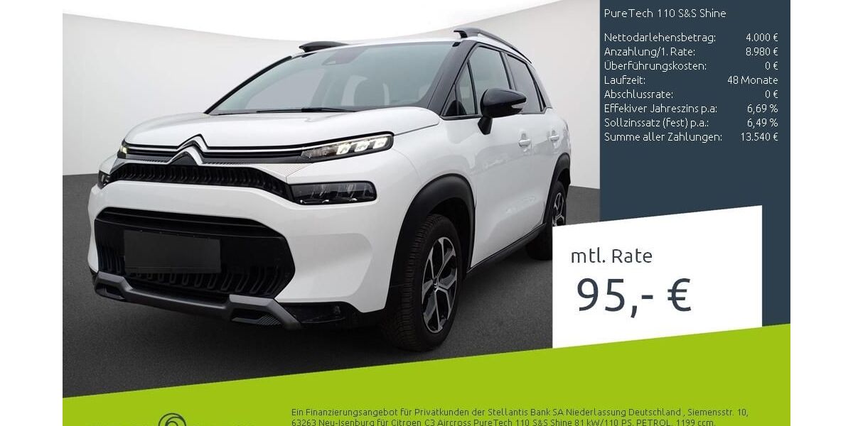 Citroen C3 Aircross 13.782 km 12.980 &euro; Borken 46325