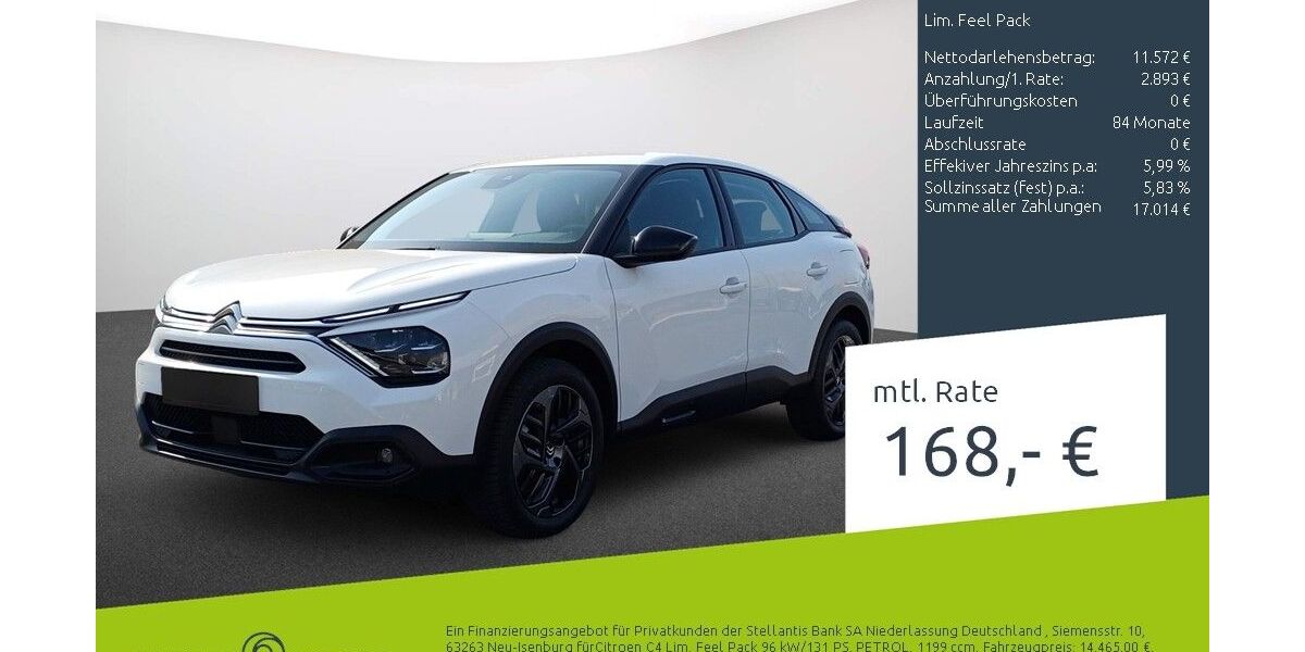 Citroen C4 37.267 km 14.465 &euro; Borken 46325