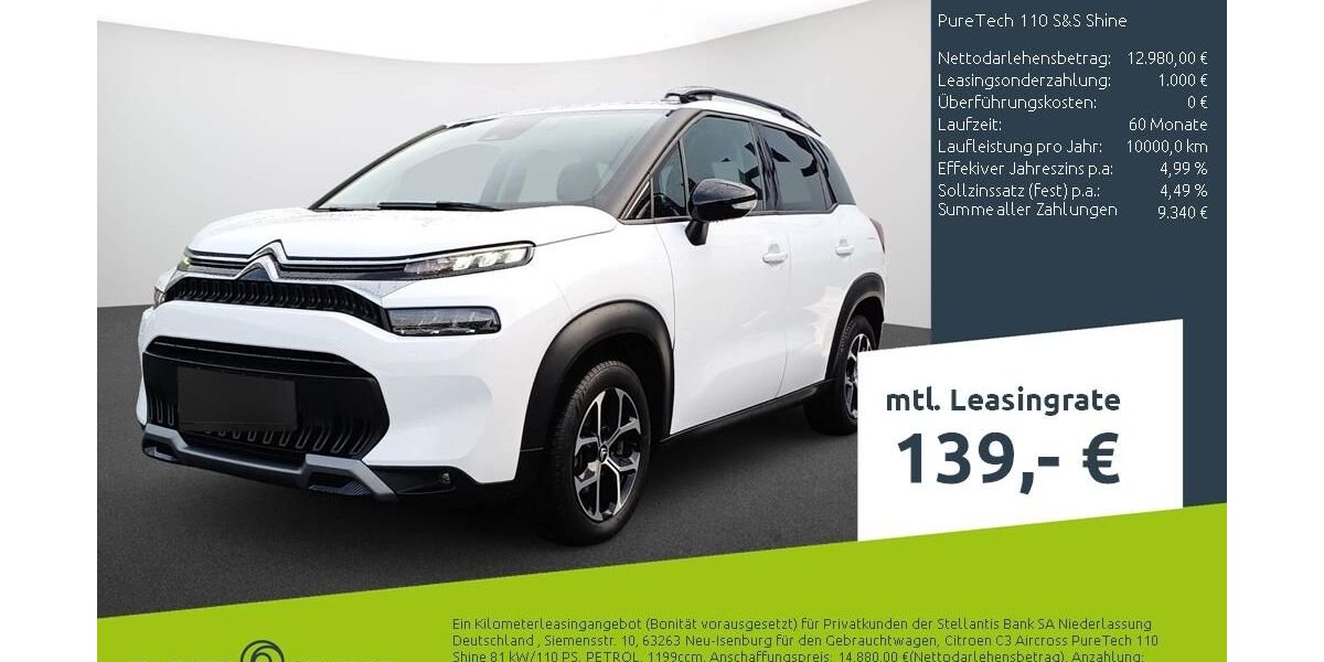 Citroen C3 Aircross 17.168 km 13.890 &euro; Borken 46325