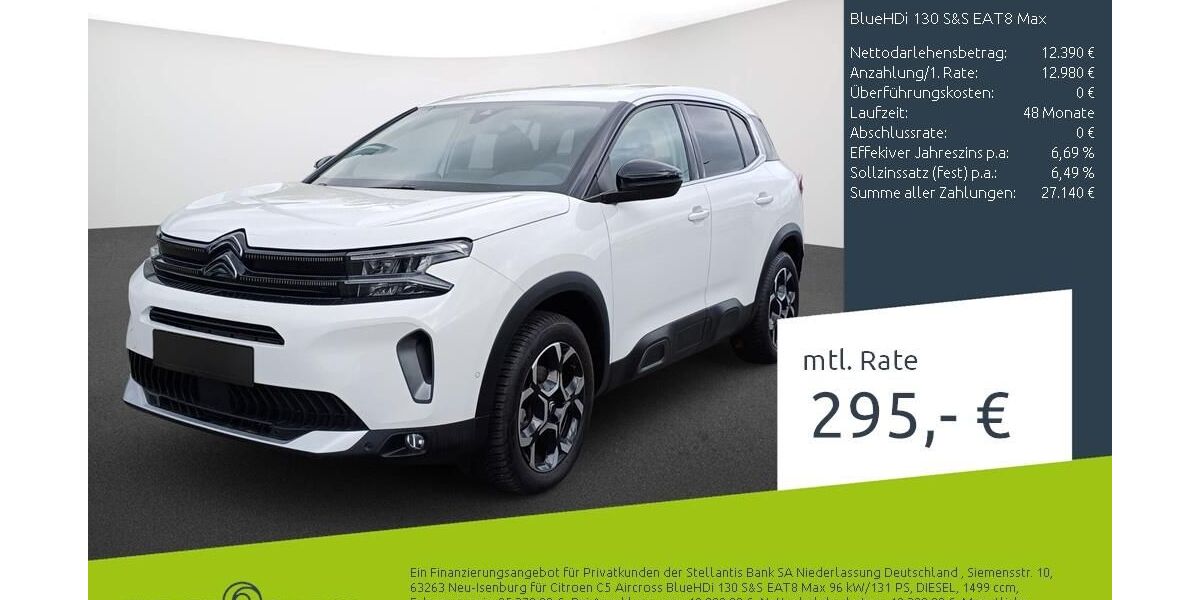 Citroen C5 Aircross 21.641 km 25.370 &euro; Borken 46325