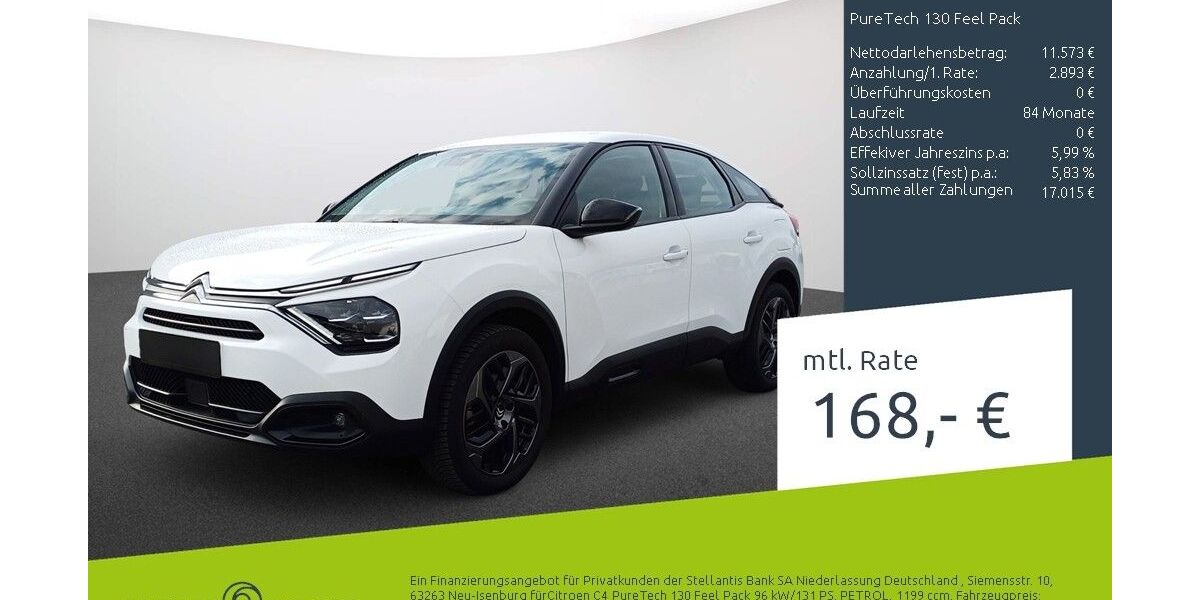 Citroen C4 20.588 km 14.466 &euro; Borken 46325