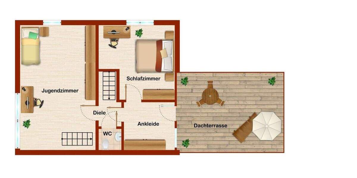 Doppelhaushälfte Rheinberg Orsoy - 5 Zimmer, 118 m&sup2;, 300.000&euro; | Angebot:25797453