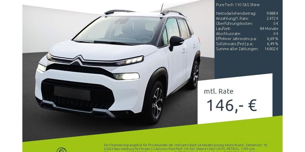 Citroen C3 Aircross 20.689 km 12.360 &euro; Bocholt 46395