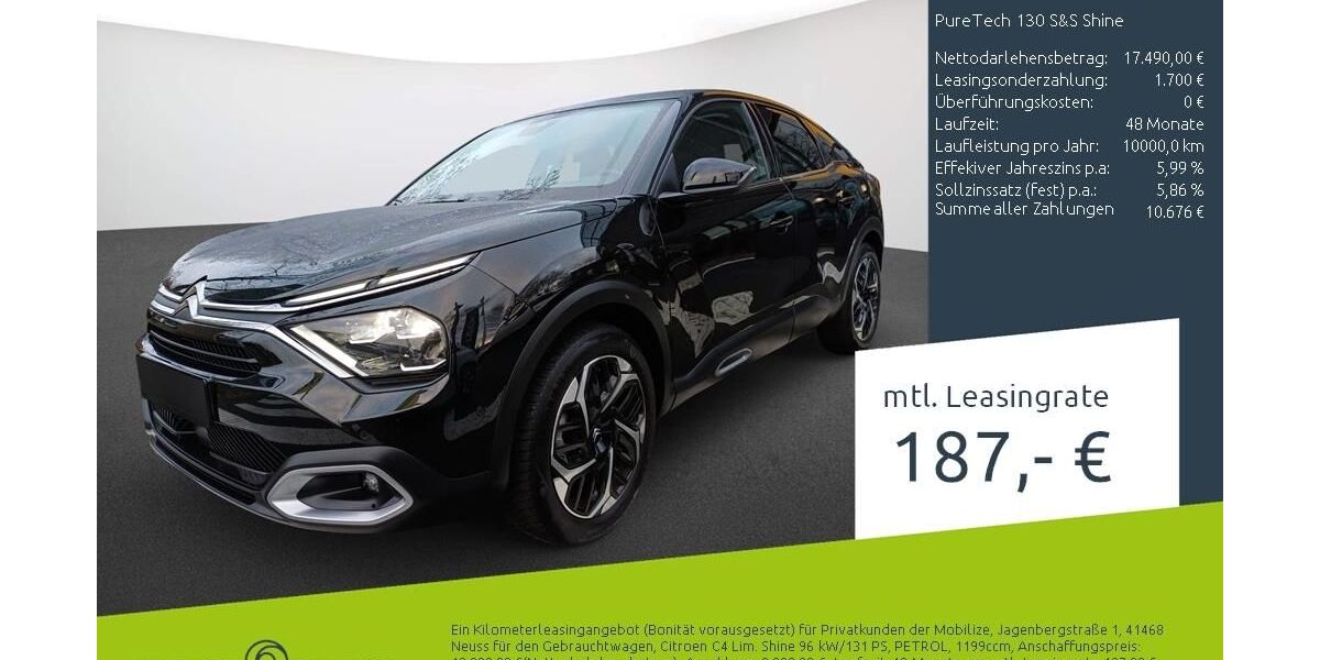 Citroen C4 20.171 km 17.689 &euro; Borken 46325