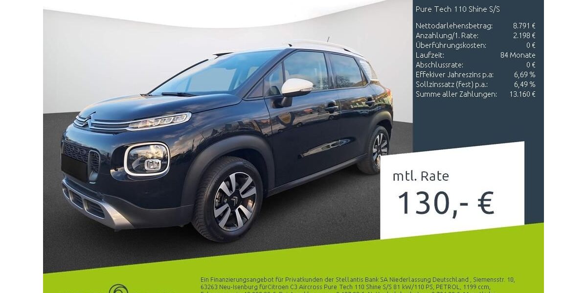 Citroen C3 Aircross 54.682 km 10.989 &euro; Bocholt 46395