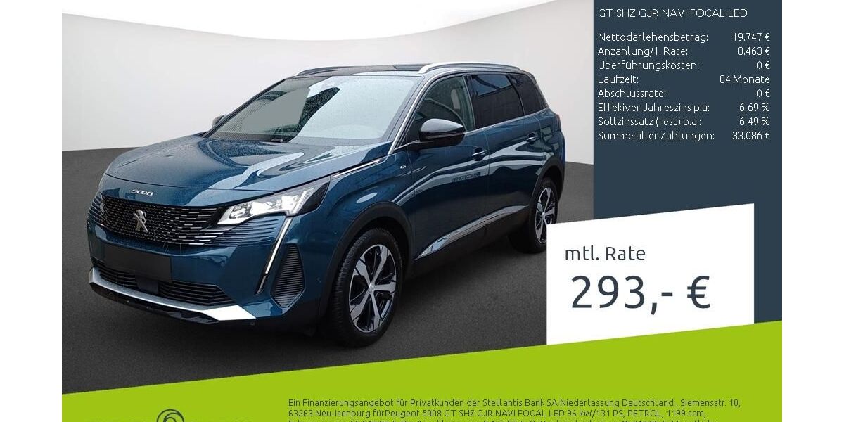Peugeot 5008 27.862 km 28.210 &euro; Borken 46325