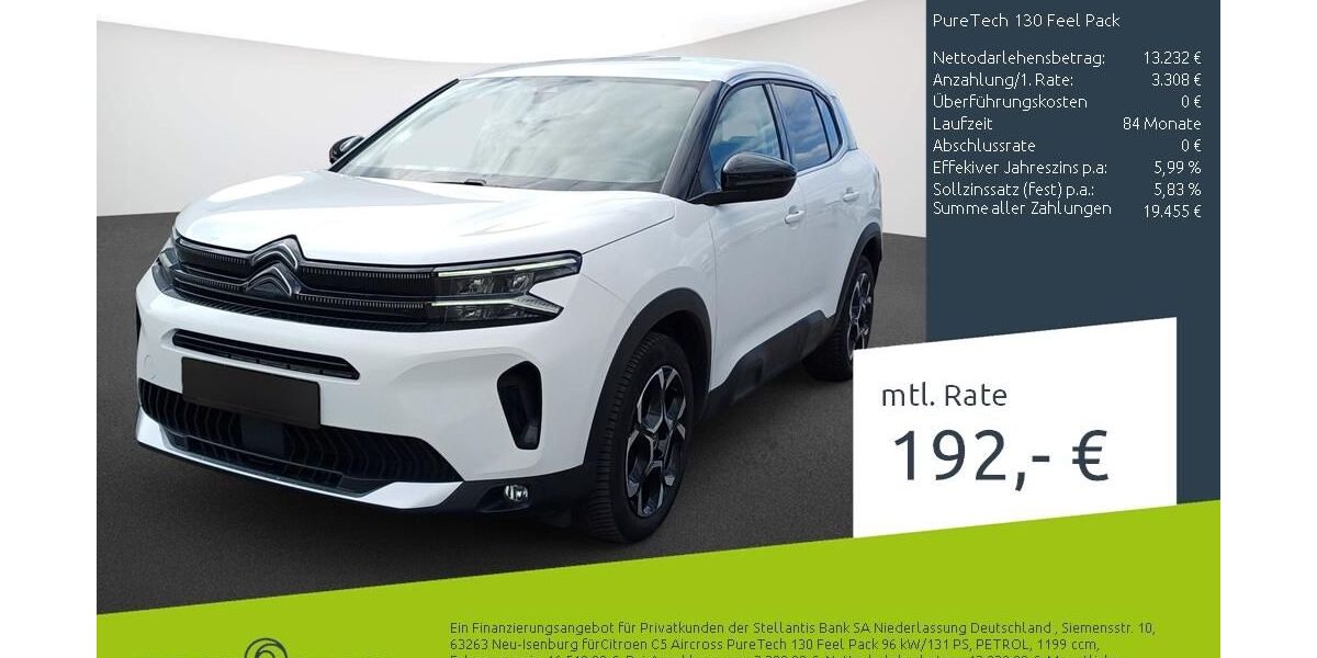 Citroen C5 Aircross 40.213 km 15.789 &euro; Borken 46325