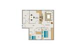 Erdgeschoßwohnung Duisburg Hamborn - 3.5 Zimmer, 75 m&sup2;, 430&euro; | Angebot:26539890