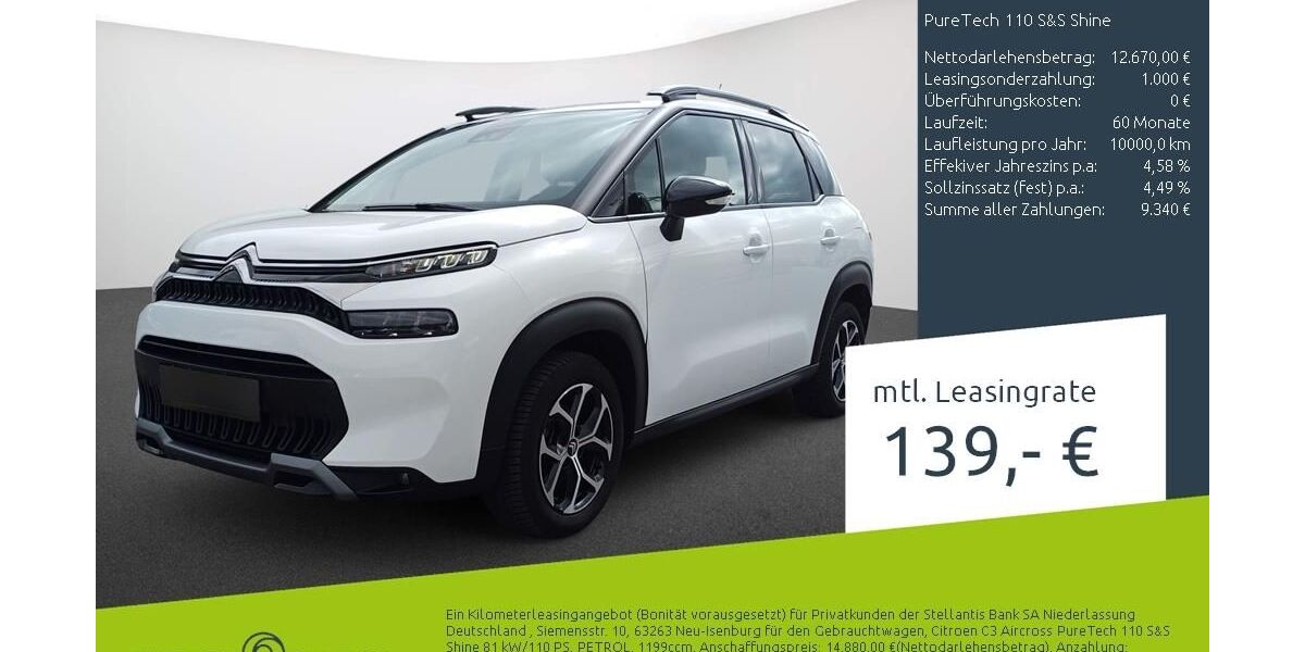 Citroen C3 Aircross 14.207 km 12.320 &euro; Borken 46325