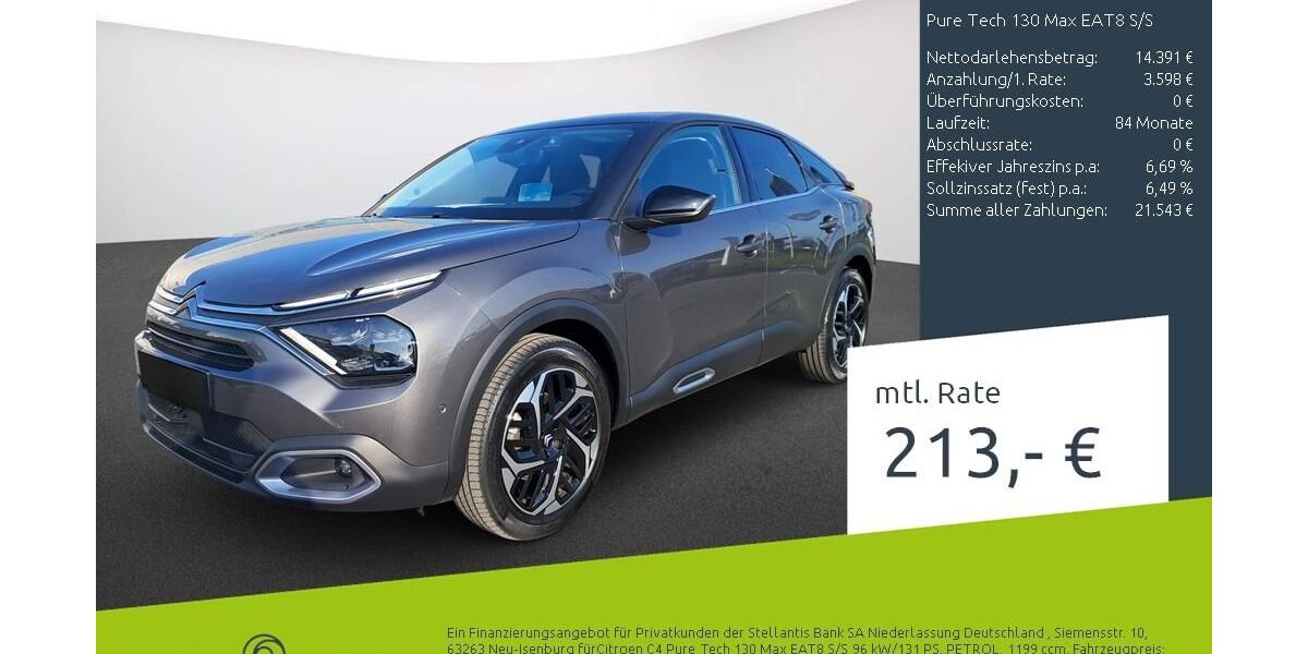 Citroen C4 17.200 km 17.989 &euro; Bocholt 46395