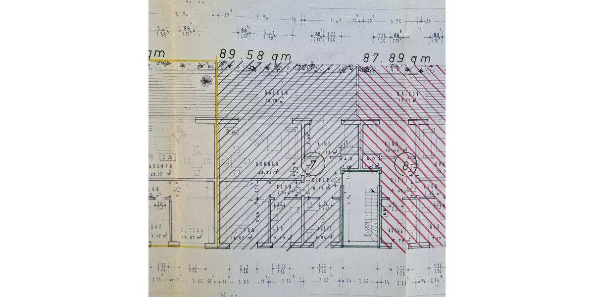 Etagenwohnung Wesel Bislich - 3.5 Zimmer, 89 m&sup2;, 176.000&euro; | Angebot:22204343