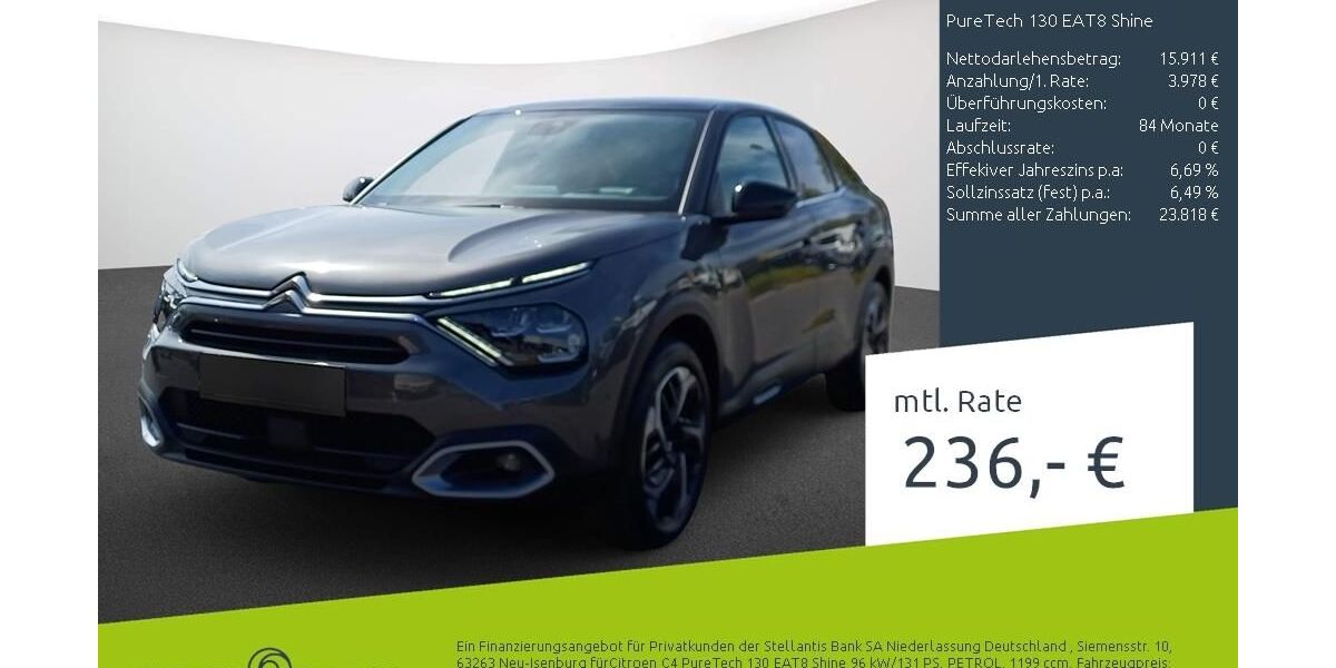 Citroen C4 12.599 km 19.720 &euro; Bocholt 46395