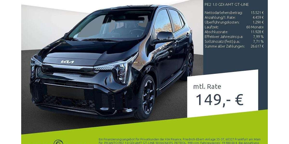 Kia Picanto 6.000 km 19.980 &euro; Bocholt 46395