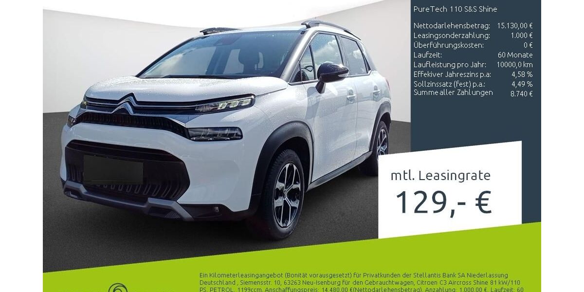 Citroen C3 Aircross 18.574 km 15.130 &euro; Borken 46325