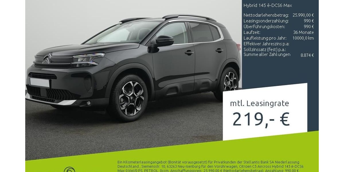 Citroen C5 Aircross 5.943 km 24.590 &euro; Bocholt 46395