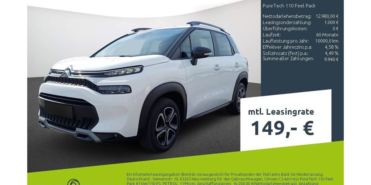 Citroen C3 Aircross 14.584 km 13.222 &euro; Borken 46325