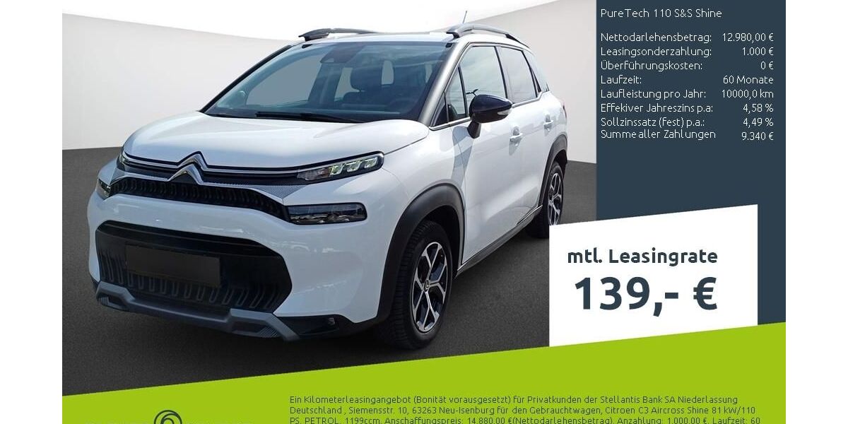 Citroen C3 Aircross 17.473 km 12.930 &euro; Borken 46325