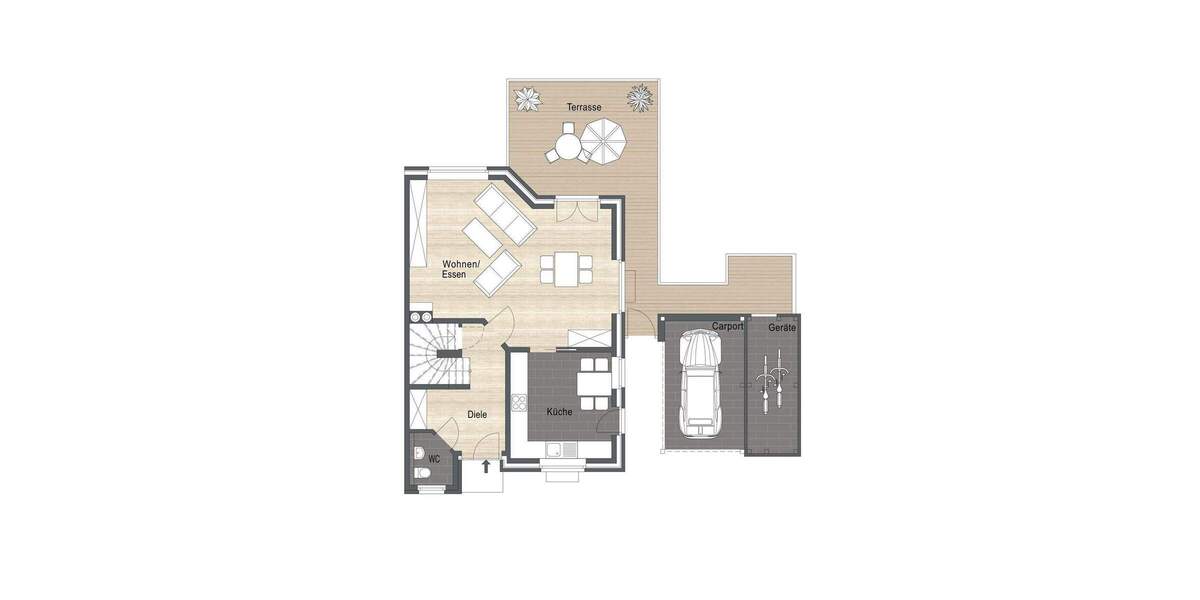 Doppelhaushälfte Borken - 4 Zimmer, 114 m&sup2;, 439.000&euro; | Angebot:25741111