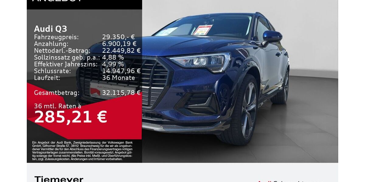 Audi Q3 36.237 km 28.740 &euro; Dorsten 46284