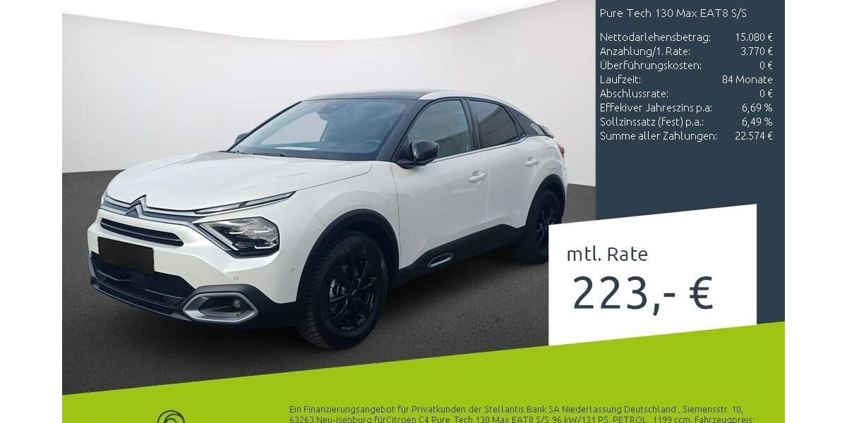Citroen C4 24.015 km 18.979 &euro; Bocholt 46395