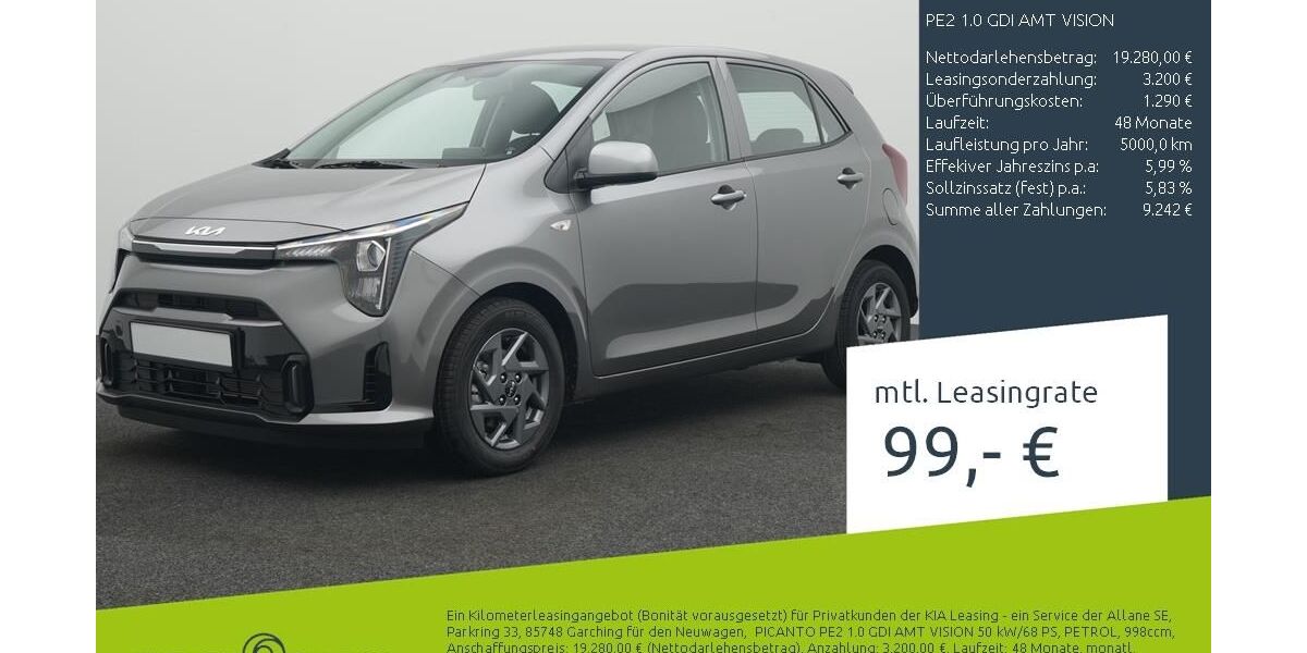 Kia Picanto 1.500 km 18.280 &euro; Borken 46325