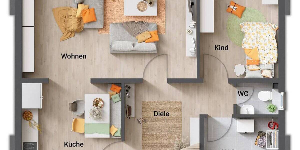 Mehrfamilienhaus, Wohnhaus Kalkar Altkalkar - 4 Zimmer, 134 m&sup2;, 271.700&euro; | Angebot:25845359