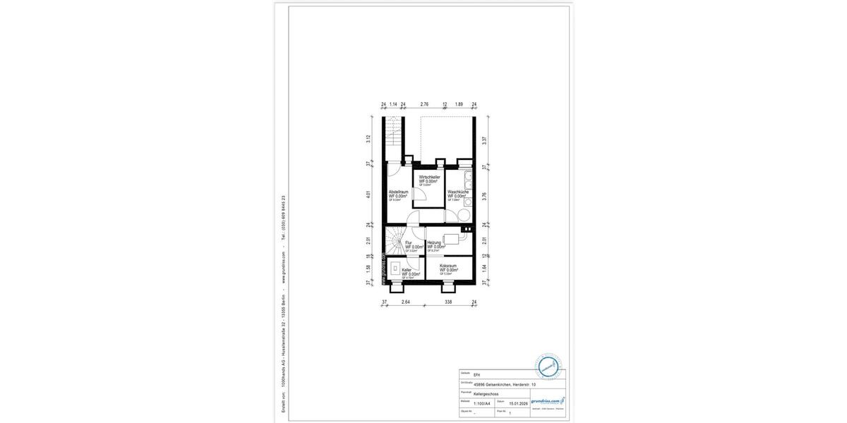 Einfamilienhaus Gelsenkirchen Gelsenkirchen-Nord - 4.5 Zimmer, 95 m&sup2;, 1.500&euro; | Angebot:25935967