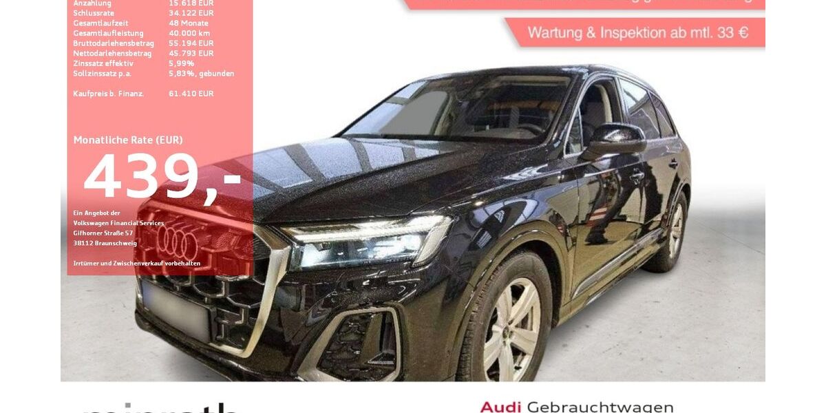 Audi Q7 6.048 km 59.890 &euro; Moers-Hülsdonk 47441