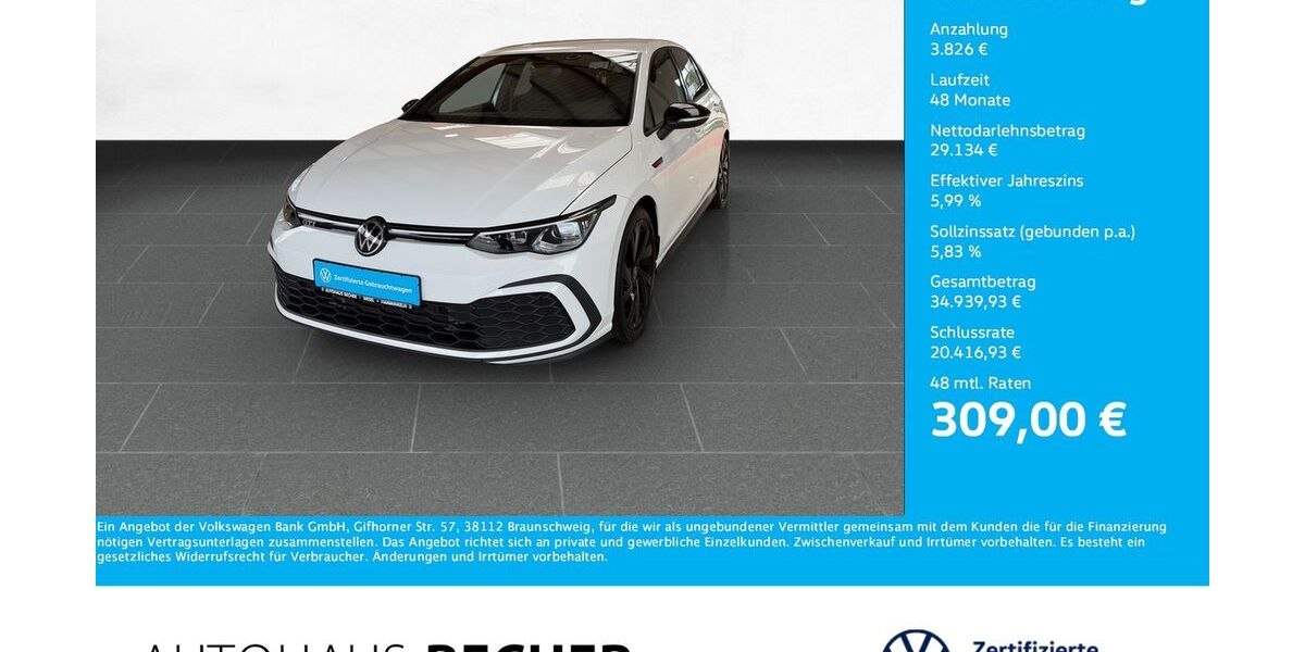 VW Golf 30.249 km 32.960 &euro; Wesel 46485