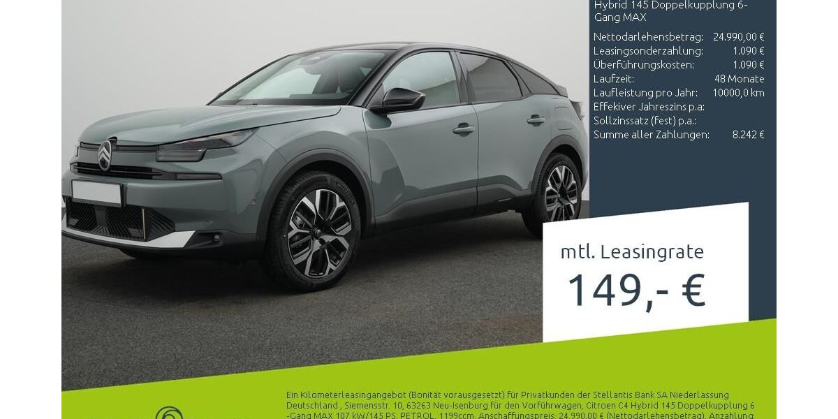 Citroen C4 1.500 km 24.249 &euro; Borken 46325