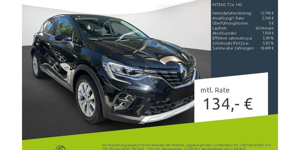 Renault Captur 60.382 km 15.290 &euro; Borken 46325
